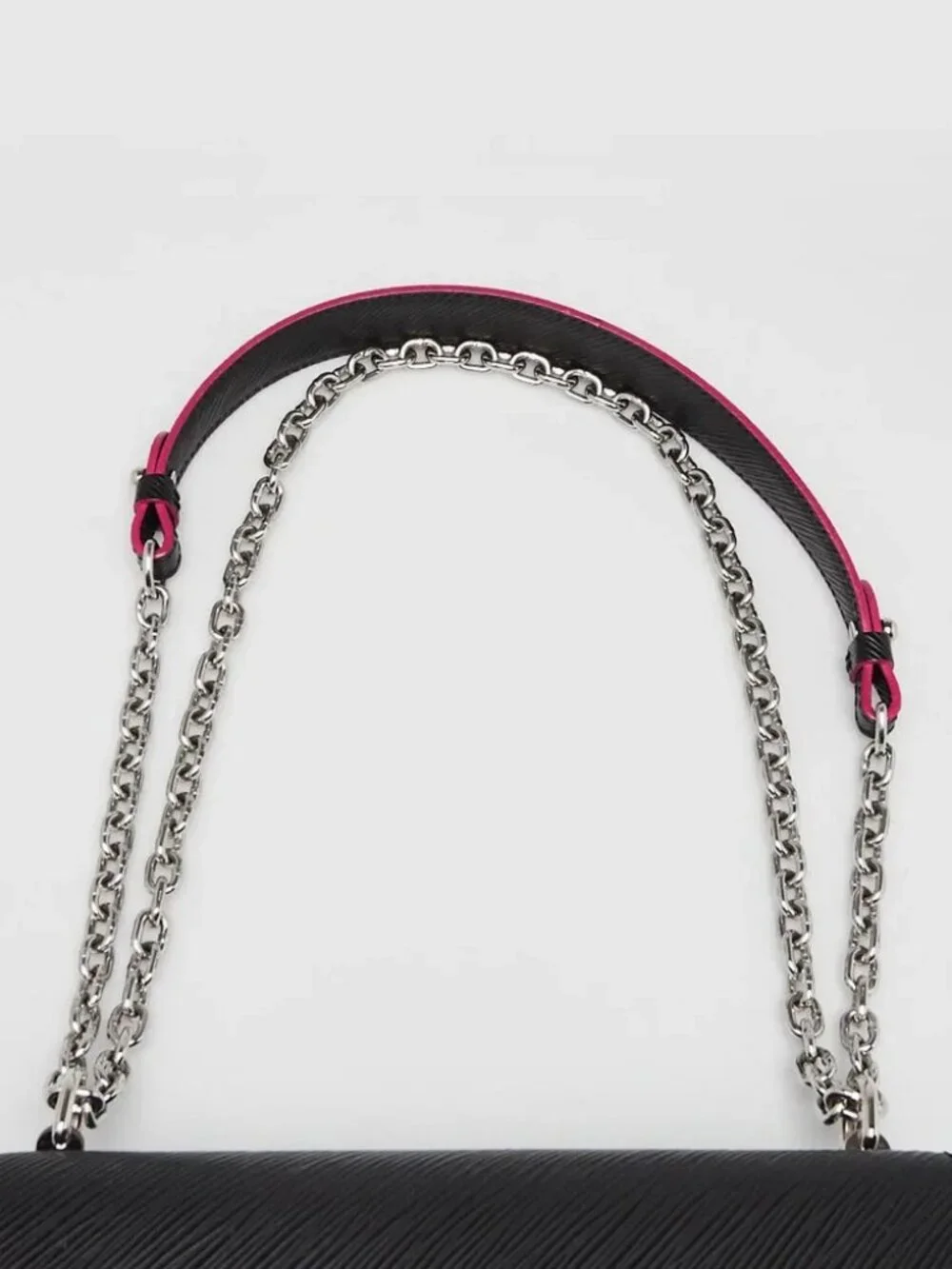 Louis Vuitton Black Epi Leather Twist MM Bag